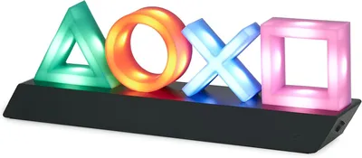 Produktbild von Icons Leuchte mit 3 Lichtmodi - Soundreaktiv, Dynamisches Phasenlicht & Standardmodus