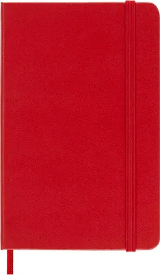 Immagine prodotto di Moleskine 9788862930024 Taccuino MOLESKINE, P/A6, bianco, copertina rigida, rosso chiaro