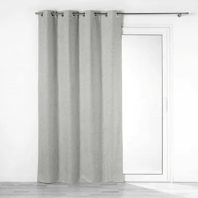 Obrázek produktu pro Zatemňovací závěs CHAMBRAY, 140 x 260 cm, šedý