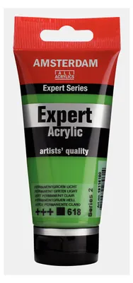 Obrázok produktu pre ROYAL TALENS Amsterdam Expert akrylová farba 75 ml - Permanentná zelená svetlá