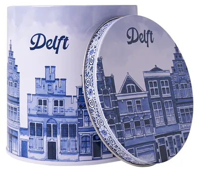 Heinen Delfts Blauw – Stroopwafel-Dose Delft – Bild 1