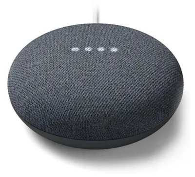Productafbeelding van Google Nest Mini - Slimme speaker met spraakbesturing - Carbon