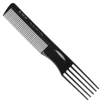 Produktbild von Eurostil Schwarz Schwarzer Saugkamm mit 5 Klingen 1Un 120 g
