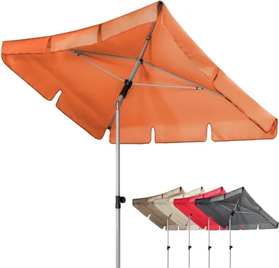 Produktbild von Sonnenschirm für Balkon und Terrasse, klappbar, 180 x 120 cm