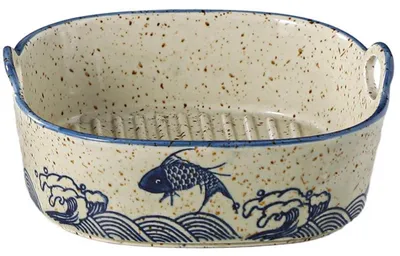 Productafbeelding van Keramische ovenschaal, vierkant, 17 cm x 5 cm, met handgrepen, geschikt voor lasagne, tiramisu en andere ovenschotels
