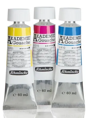 Produktbild von Schmincke AKADEMIE Gouache 60 ml - 100 weiß opak