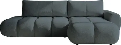 Produktbild von MIRJAN24 Ecksofa Mitto O, Eckcouch mit Schlaffunktion und Bettkasten, L-Form, Ausziehautomatik DL (Farbe: Flow 21, Seite: Rechts)