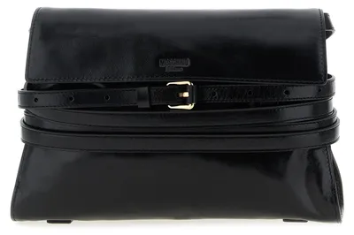Immagine prodotto di Borsa a tracolla Moschino in pelle nera, modello MC4019PP1NOQ0000