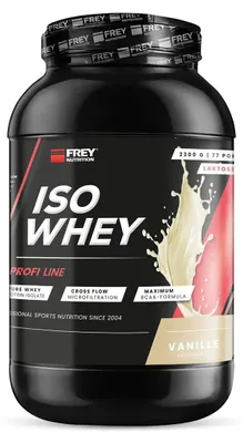 Produktbild von Frey Nutrition ISO Whey 2300g Vanille