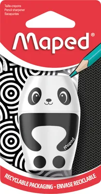 Zdjęcie produktu dla Temperówka 1-otworowa Shaker Shakky Panda Maped