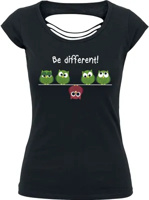 Produktbild von Be Different! T-Shirt Damen  schwarz S