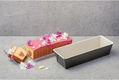 Produktbild von Famanu Backform mit keramisch verstärkter Antihaftbeschichtung - 30 cm, crème/antrazit