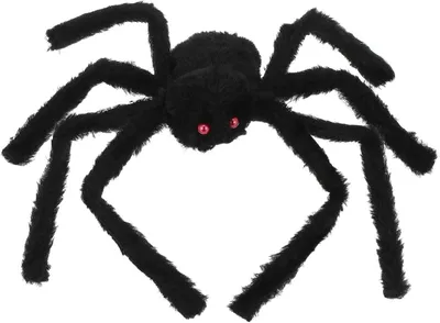 Obrázok produktu pre Plyšová pavúk, realistický, 30 cm, dekorácia na Halloween