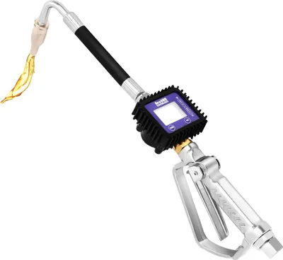 Produktbild von Elektrische Ölpistole, Aluminiumlegierung, Arbeitsdruck 45 BAR, Messgenauigkeit ± 0,3 %, Betriebstemperatur -10 °C bis +50 °C, Abmessungen 58*15 cm