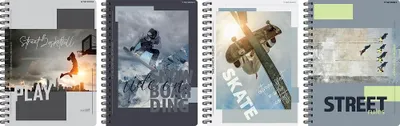 Zdjęcie produktu dla Kołozeszyt Top 2000 Poster A5 80 kartek w kratkę