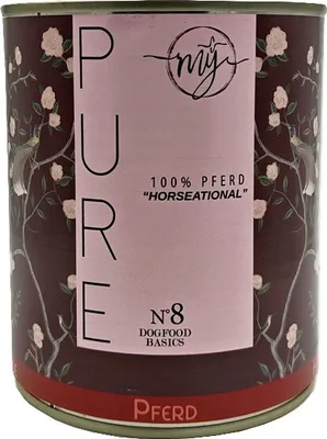 Produktbild von My Pure No 8 / 100% Pferd 800g mÿ Nassfutter  Hundefutter barf Ergänzungsfuttermittel