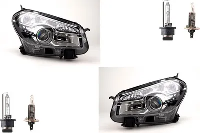 Zdjęcie produktu dla Johns, reflektor pasujący do Nissan Qashqai J10 03/10- z zestawem D1S/H7 ? lewy, prawy