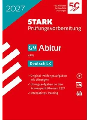 Produktbild von STARK Deutsch LK - Abitur 2027 NRW - Prüfungsvorbereitung