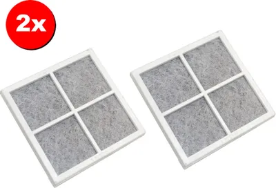 Produktbild von 2x Ersatz Kühlschrankfilter für LG Pure'N'Fresh Kühlschränke ersetzt ADQ73214404 ADQ73334008 ADQ73334003 LT120F Gefrierschrank Luftfilter Frischfilter
