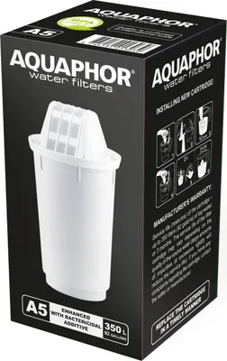 Produktbild von AQUAPHOR A5 350 l Spender-Wasserfilter Weiß