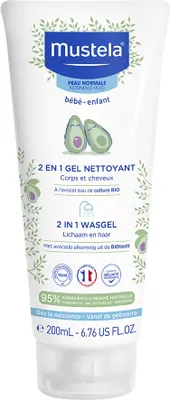 Zdjęcie produktu dla Mustela Żel oczyszczający 2 w 1 200 ml