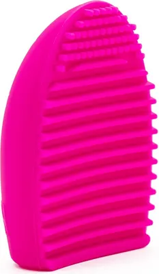Immagine prodotto di Intirilife detergente per pennelli in silicone rosa - 7,3 x 5,5 x 3 cm - tappetino per la pulizia dei pennelli da trucco e delle spugne per cosmetici