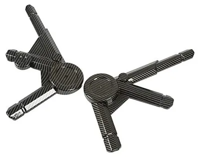 Productafbeelding van Zijframepaneelbeschermer 2 Stuks - Koolstofvezelstijl - Beschermhoes - R1250GS/R1200GS - Robuust ABS-kunststof - Slijtagebestendig - Framebeschermer
