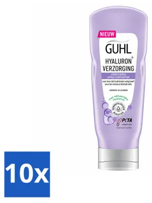Produktbild von 10 x Guhl Hyaluron+ Pflege-Spülung - 200 ml - Vorteilspackung - 10 Stücke