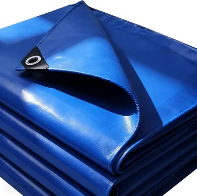 Productafbeelding van Waterdicht Afdekzeil - Beschermend Zeil - Buiten Beschermen - UV Bestendig - 250 x 300 cm - Blauw