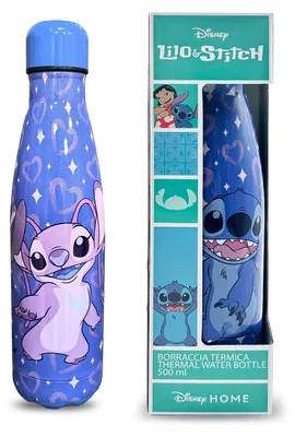 Kinder-Trinkflasche 500 ml, isoliert, BPA-frei, blau