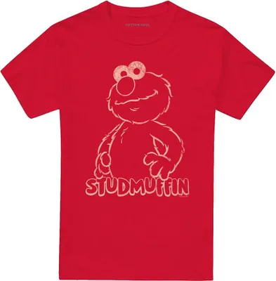 Produktbild von Sesame Street - "Studmuffin" T-Shirt für Herren/Damen Uni TV21507 (M) (Rot)