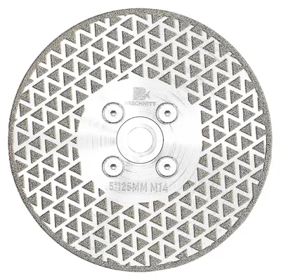 Produktbild von Diamantscheibe 125 mm M14 für Fliesen, Keramik, Feinsteinzeug, Granit, Marmor
