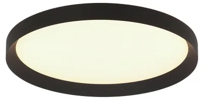 Zdjęcie produktu dla Plafon - czarny - Flady - tworzywo sztuczne metal - Ø 30cm - LED - 4367ZW - Steinhauer