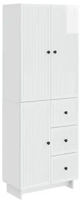 Image de Ensemble d'armoires vidaXL, 2 pièces, 66 x 34,5 x 90 cm, aggloméré