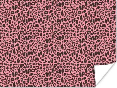 Produktbild von MuchoWow® Poster Tiermuster - Rosa - Panther 160x120 cm - Foto Plakat