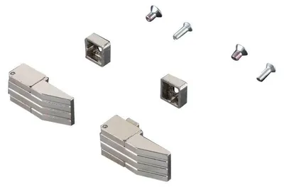 Produktbild von Rittal Scharnier für Blindplatten, Zink-Druckguss, mit Befe