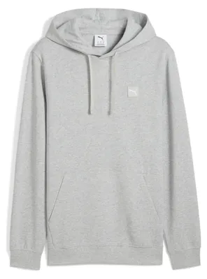 Produktbild von Puma Elevated Kapuzenpullover Herren mit Kägurutaschen, Größe:XL, Farbe:Grau