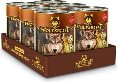 Produktbild von Wolfsblut - Nassfutter Adult - Deep Glade - Rothirsch mit Kürbis - 6 x 395 g