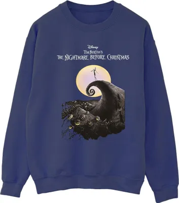 Produktbild von The Nightmare Before Christmas - Sweatshirt für Damen BI31813 (S) (Marineblau)