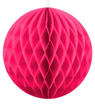 Produktbild von Wabenball Pink, 40 cm Durchmesser
