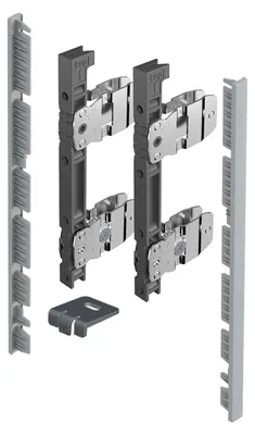 Produktbild von AvanTech YOU Innenschubkasten-Frontverbinder, 9257613, silbe