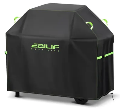Image de Housse de protection imperméable pour barbecue, dimensions 132 x 66 x 110 cm