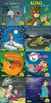 Immagine prodotto di Pixi-8er-Set 292: Schlaf schön mit Pixi (8x1 Exemplar)