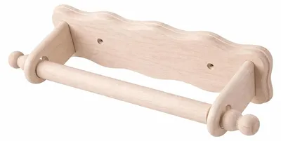 Küchenrollenhalter Buchenholz, Papierhandtuchspender, Wandmontage