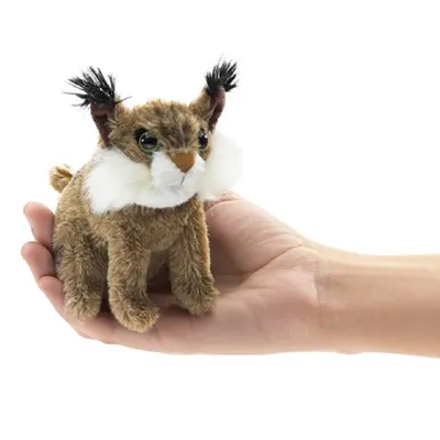 Produktbild von Folkmanis 2740 Fingerpuppe Luchs