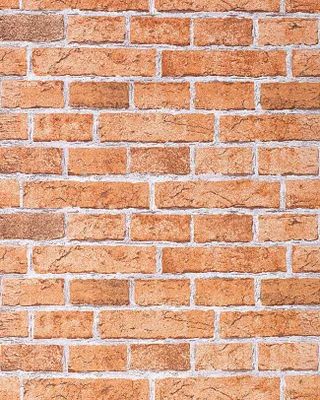 Immagine prodotto di Carta da parati imitazione pietra EDEM 583-23 goffrato arancione opaco marrone rame arancione brillante grigio chiaro 5,33 m2