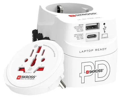 Obrázek produktu pro Cestovní adaptér s rychlým nabíjením 45 W přes USB-C