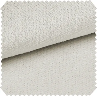 Produktbild von novely® exquisit SORRENTO Ultraweicher Polsterstoff - Premium Möbelstoff - Kuscheliger Dekostoff - Pflegeleichte Meterware 1lfm - Farbe: 06 Creme