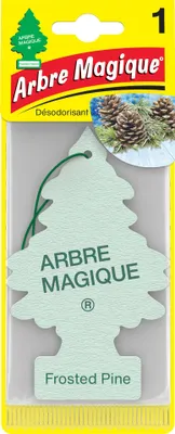 Produktbild von Wunder-Baum Frosted Pine, Hängende Lufterfrischer, Hängend, Braun, Kiefer, Lavendel, Pfefferminz, Lavendel, Kiefer, 1 Stück(e)