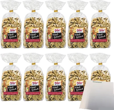 Produktbild von Hofgut Vitalgebäck VPE (10x200g Packung) + usy Block